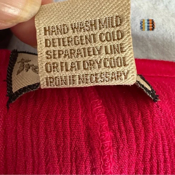 Tropical Batik Pink Rayon Tunic Dress Bamboo Print One Size - Picture 9 of 15